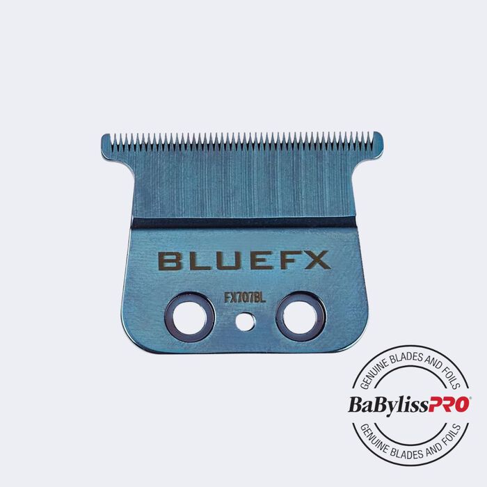BaBylissPRO® CUCHILLA ULTRADELGADA EN "T" DE TITANIO AZUL