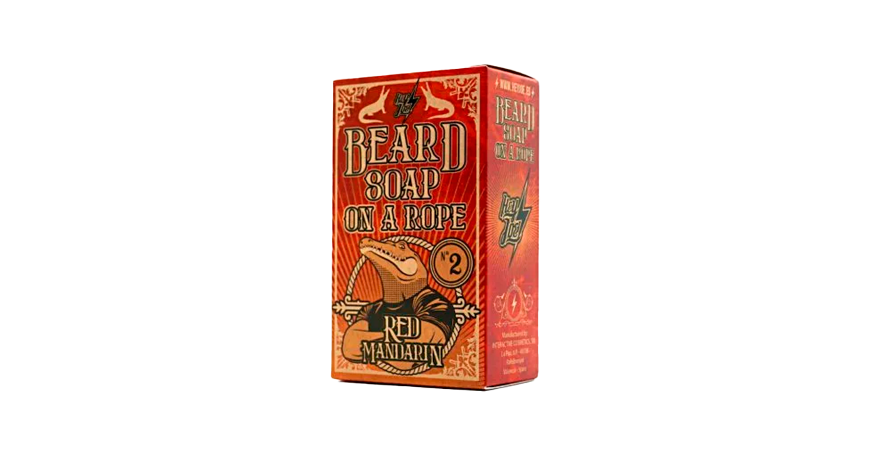 HEY JOE Jabón para barba On a Rope nº2 Red Mandarin 150ml