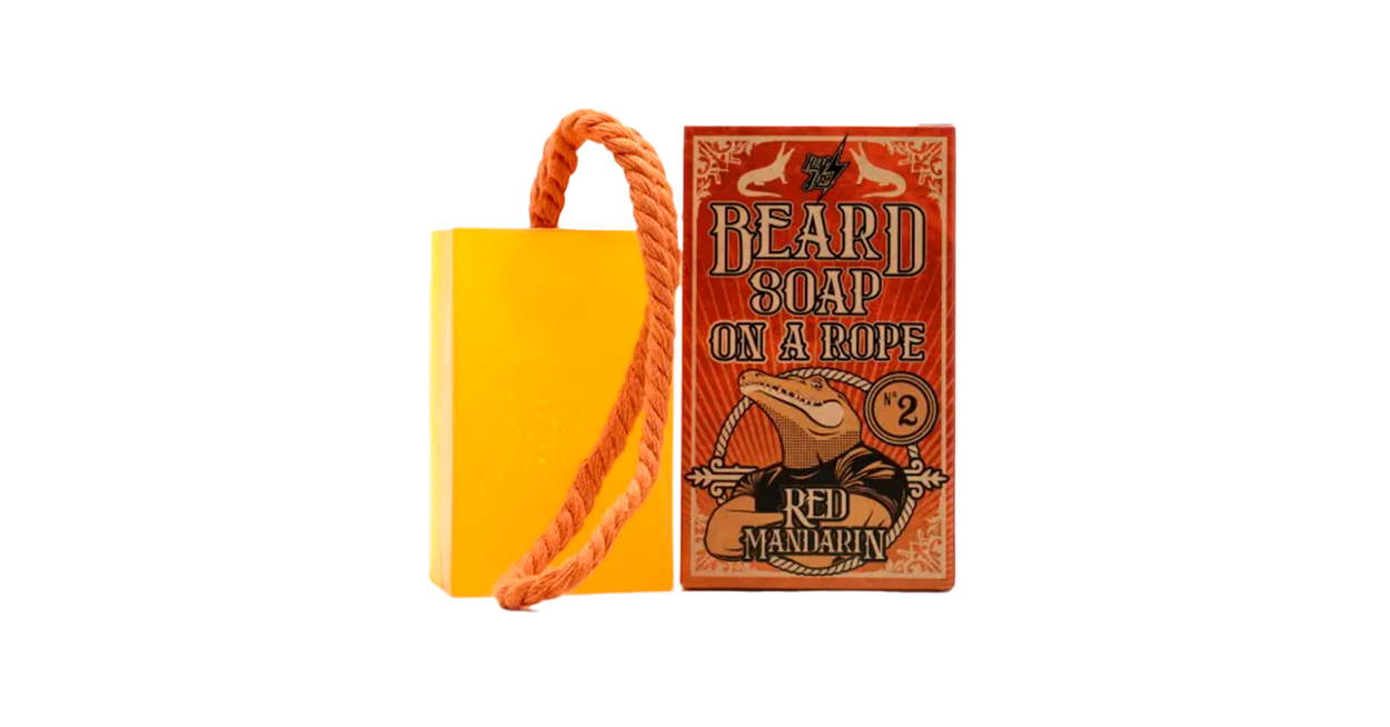 HEY JOE Jabón para barba On a Rope nº2 Red Mandarin 150ml