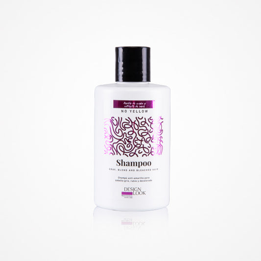 CHAMPÚ NO YELLOW ACEITE DE ARGÁN Y EXTRACTO DE MORA 300ML DESIGN LOOK