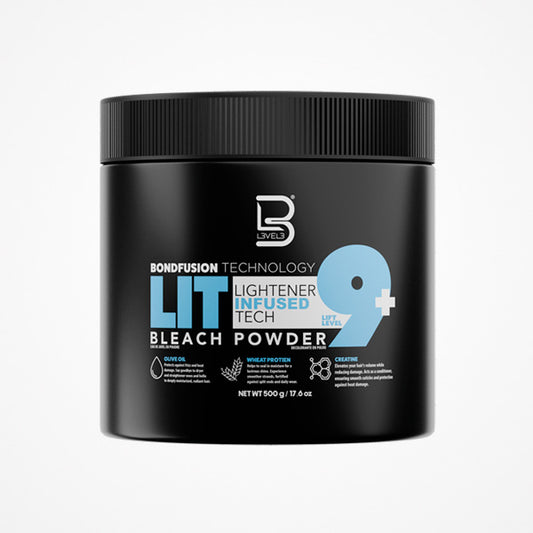 DECOLORACIÓN EN POLVO LIT BLEACH POWDER LEVEL 9 + 500GR L3VEL3