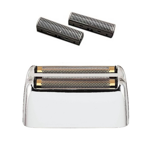 REPUESTO DE CABEZAL Y PACK 2 PEINES RETRO RAZOR - SILVER