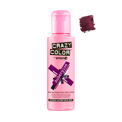 CRAZY COLOR Aubergine 100ml