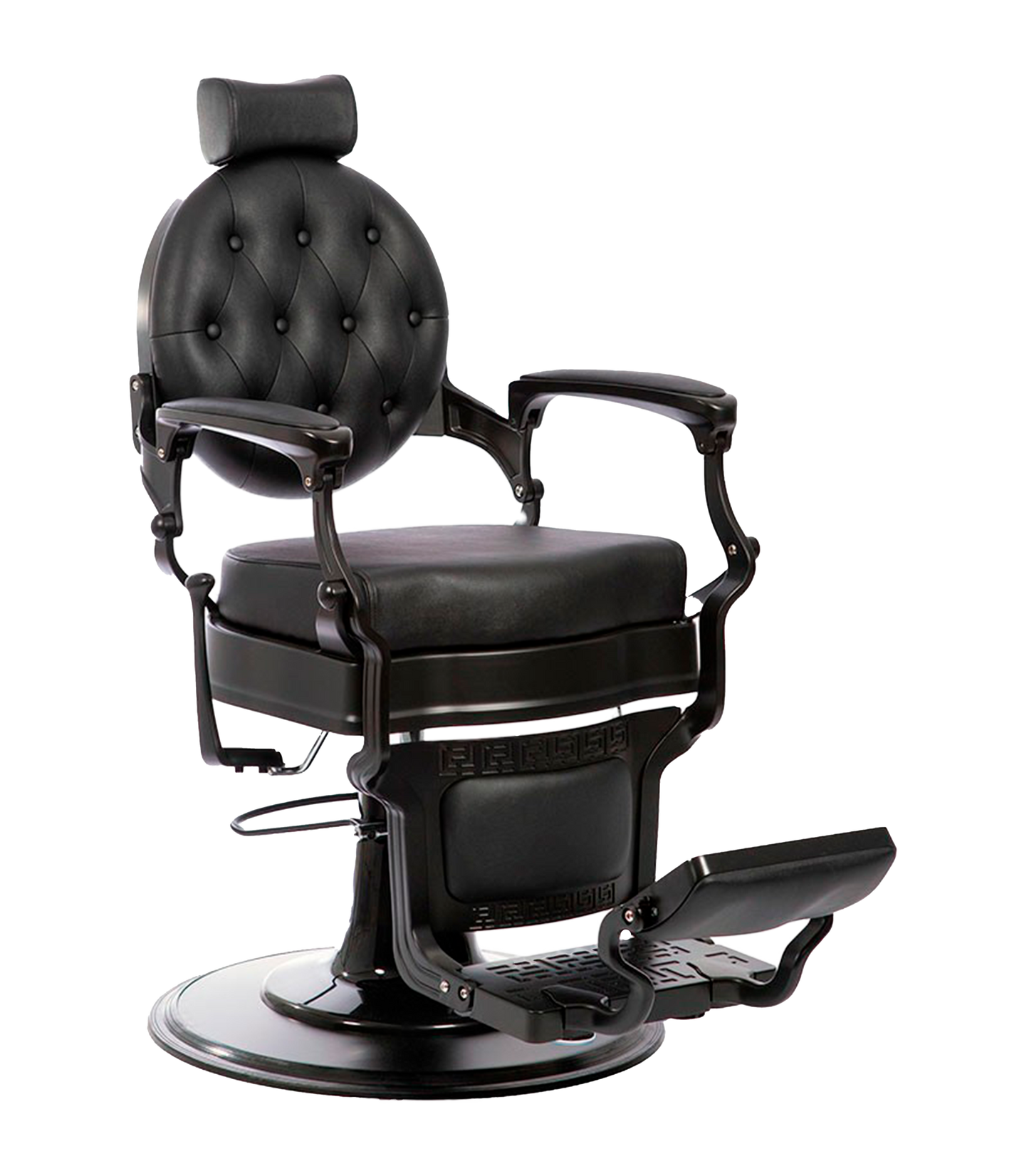 RAGNAR Sillón barbero Vintage (negro o marrón)