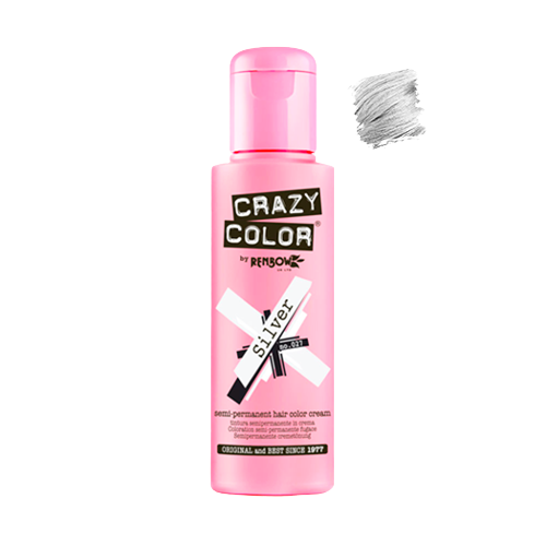 CRAZY COLOR Silver 100ml